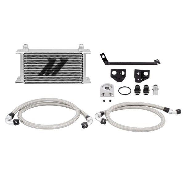 Mishimoto Performance Oil Cooler Kit Ford Mustang 15-17 Direct Fit Silver