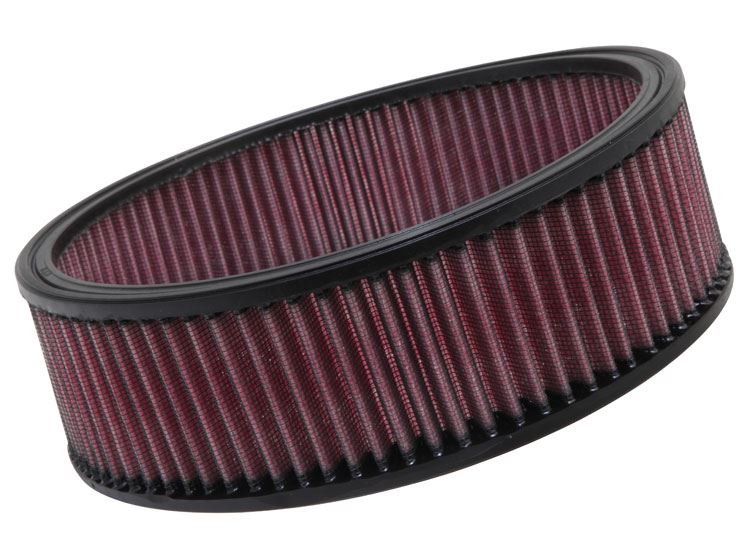K&N Air Filter High-Flow Performance Washable Reusable Oiled Drop-In Cold Air