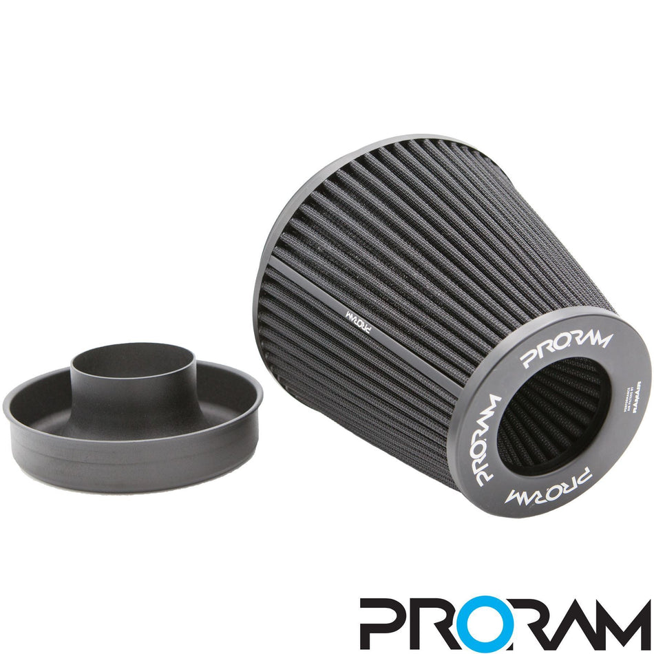 Ramair Universal Large Cone Pleated Air Filter Intake Velocity Stack 70mm OD