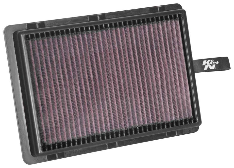K&N High-Flow Air Filter Performance Washable For Hyundai Tucson 2.0 L4 16-21