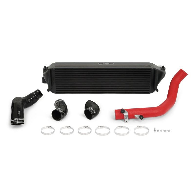 Mishimoto CTR Intercooler Kit Honda Civic 2017-2021 Black w/ Wrinkle Red