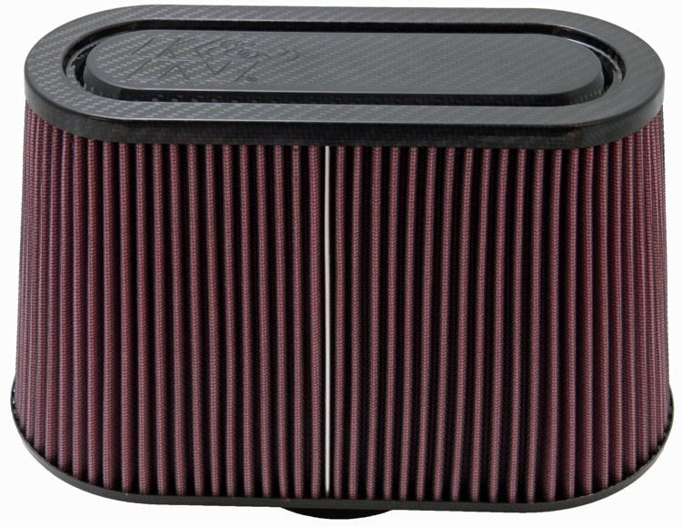 K&N Air Filter High-Flow Performance Washable Reusable Oiled Drop-In Cold Air