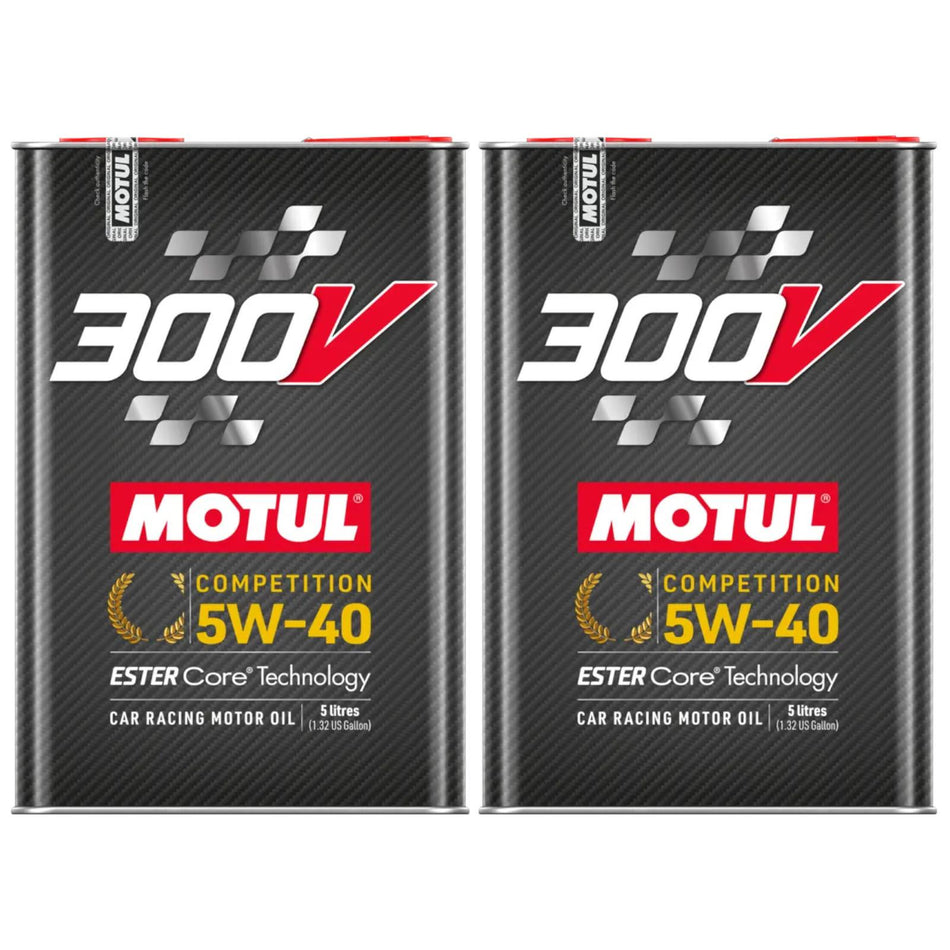 10L Motul 300V Competition 5w40 Engine Oil For Audi R8 V10 Porsche 911 Turbo S F90 M5