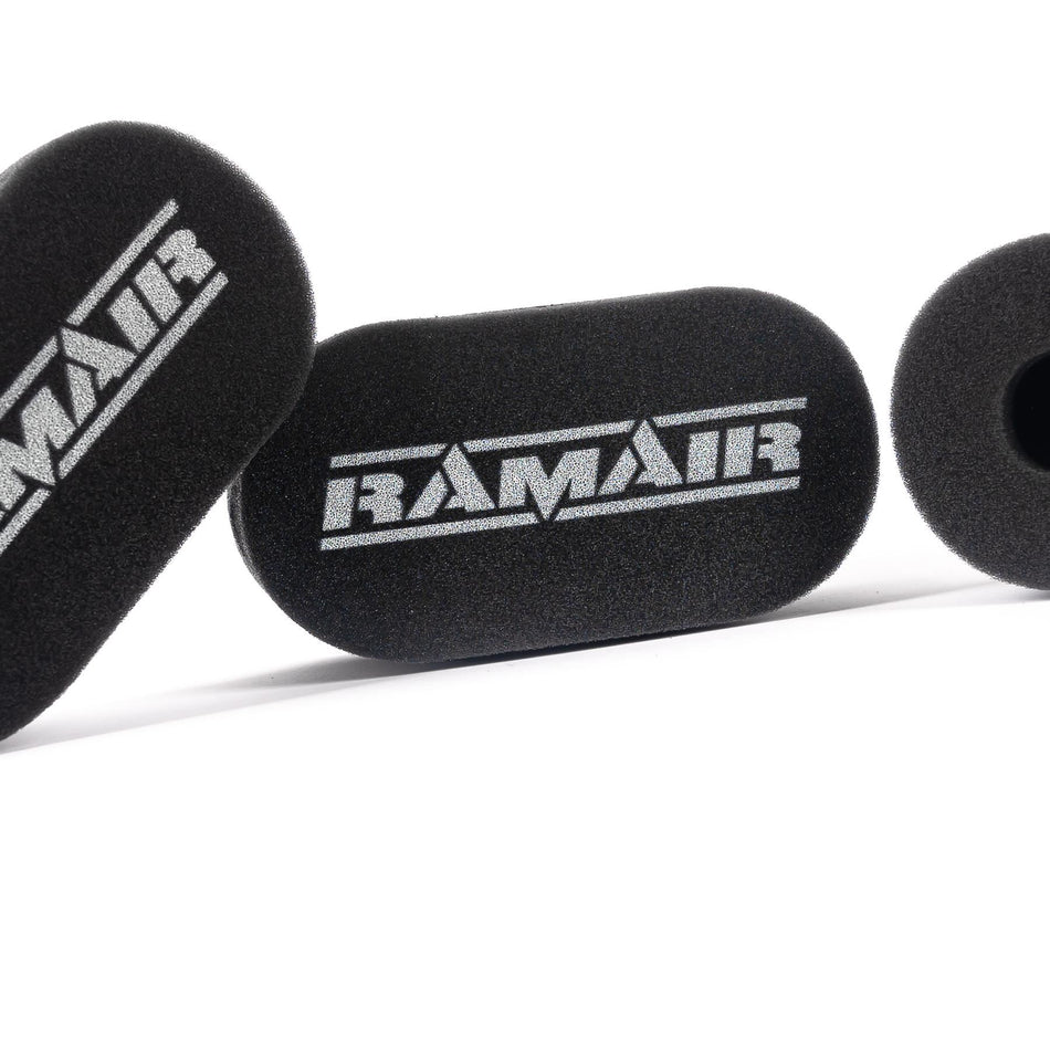 Ramair Performance Carb Sock 15mm Dual Layer Foam 3x Air Filters 84mm Medium