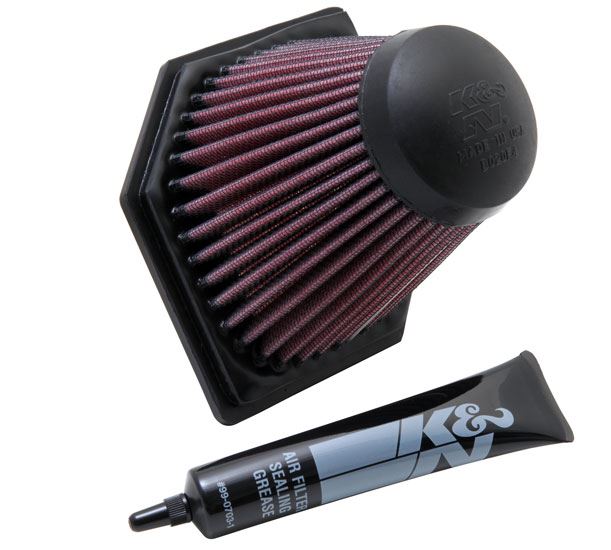 K&N High-Flow Air Filter Performance Oiled Bmw K1300S/K1300R/K1300Gt 1300 09-16