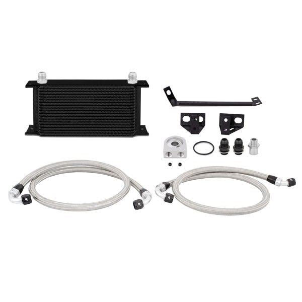 Mishimoto Performance Oil Cooler Kit Ford Mustang 15-17 Direct Fit Black