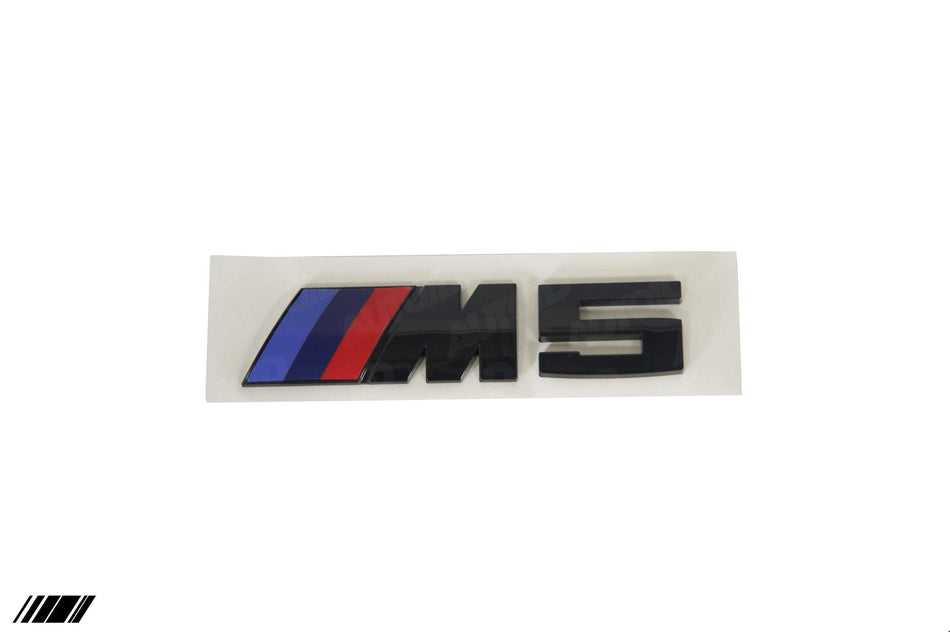 FORM Industries Black Rear Model Badge for BMW M5