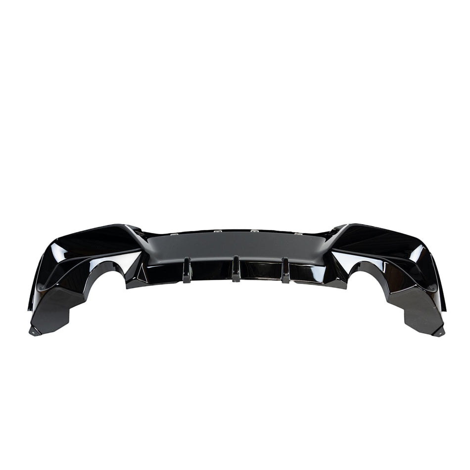 BMW 1 Series & M135i F20 F21 Pre-LCI EVO-1 Gloss Black Rear Diffuser by ZAERO (2011-2015)