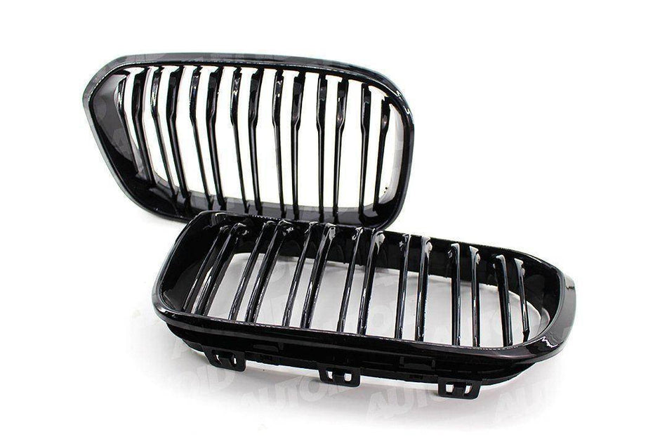 FORM Industries BMW 1 Series, M135i & M140i F20 F21 LCI Gloss Black Kidney Grilles by FORM (2015-2019)