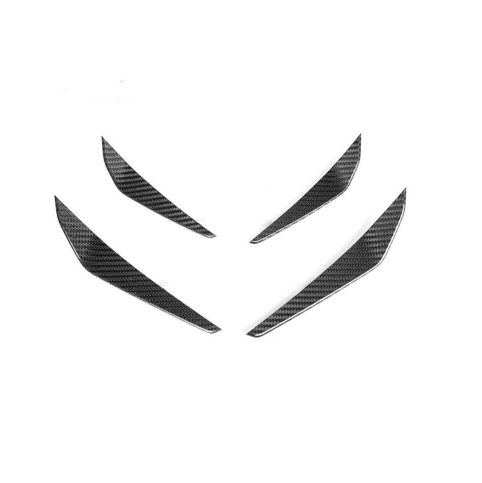 FORM Industries BMW G80 G81 M3 & G82 G83 M4 Pre-Preg Carbon Fibre Front Canard Trims by FORM (2021+)