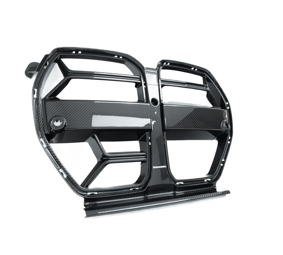 FORM Industries BMW G80 G81 M3 & G82 G83 M4 Pre-Preg Carbon Fibre T-CSL Front Kidney Grilles by FORM (2021+)