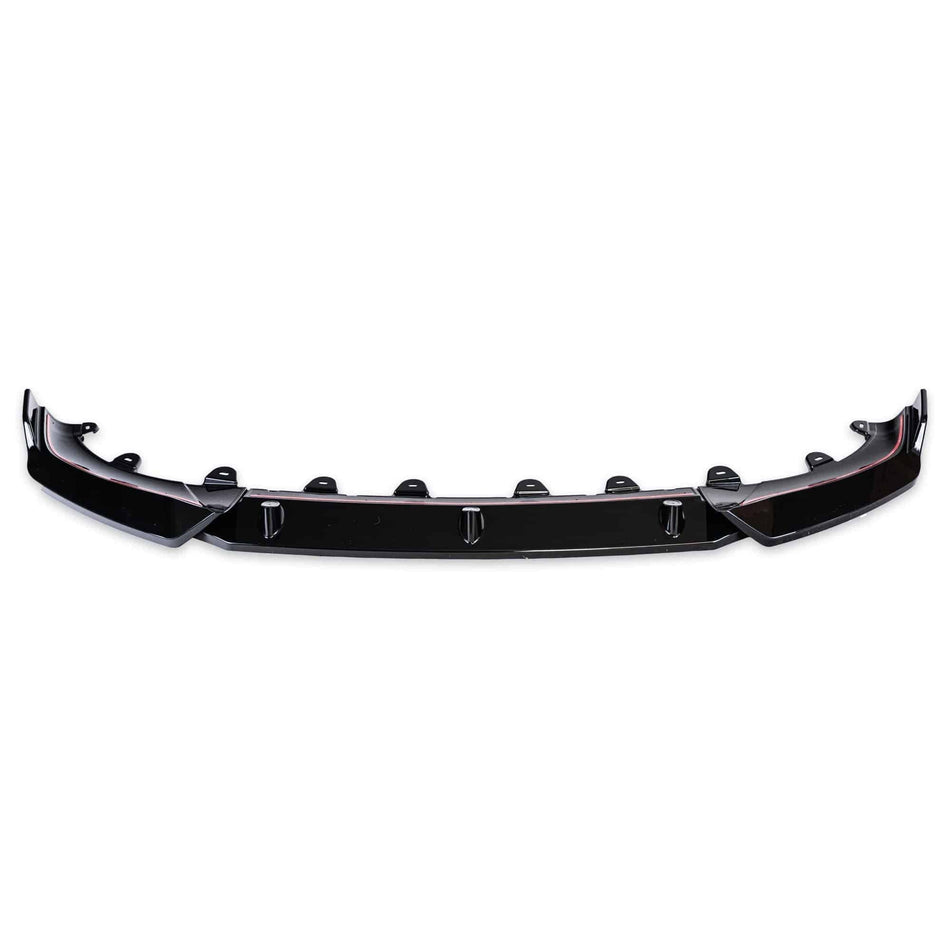 FORM Industries BMW iX3, X3 LCI G01 & X4 LCI G02 Gloss Black Competition Front Splitter by FORM (2021+)