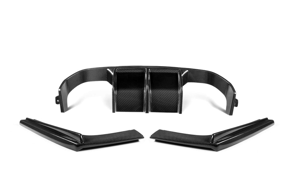 FORM Industries BMW M3 F80 & M4 F82 Pre-Preg Carbon Fibre GT Rear Diffuser Set by FORM (2014-2020)