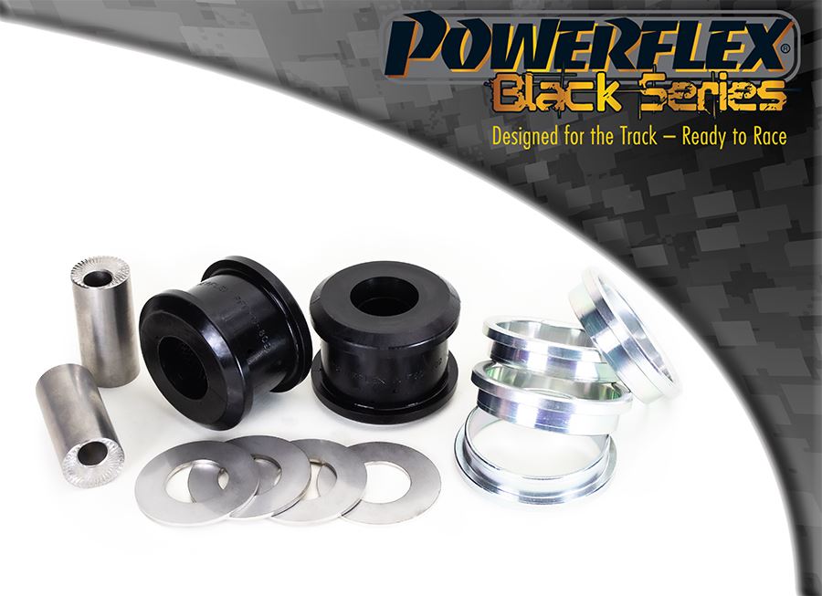 Powerflex Black Series Front Arm Rear Caster Offset PFF60-802GBLK (2 Included)