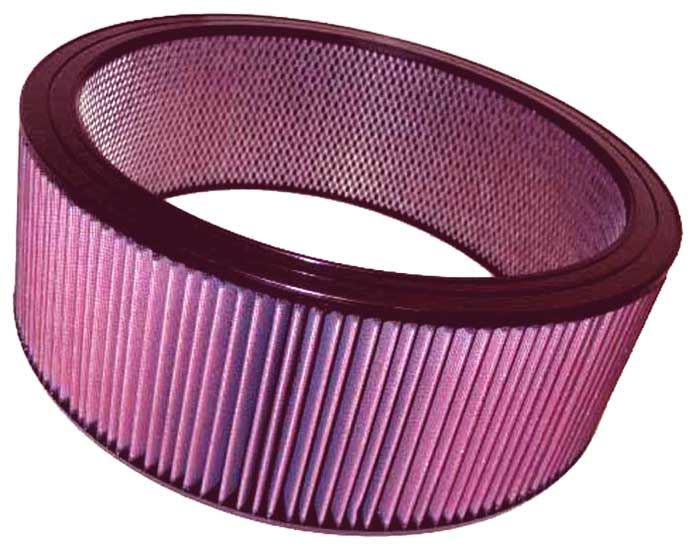 K&N Air Filter High-Flow Performance Washable Reusable Oiled Drop-In Cold Air