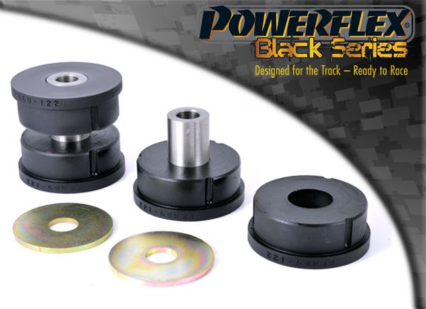 Powerflex Black Series Rear Diff Mounting Bush PFR69-122BLK (2 Included)