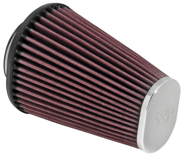 K&N Air Filter High-Flow Performance Washable Reusable Oiled Drop-In Cold Air