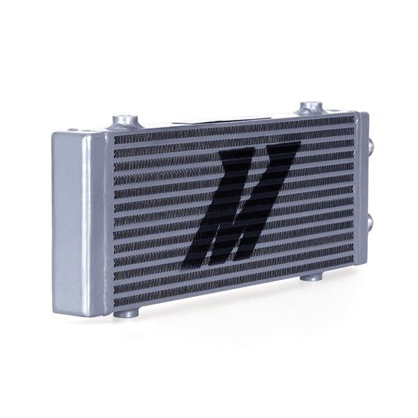 Mishimoto Performance Universal Dual Pass Bar & Plate Oil Cooler, Medium Silver