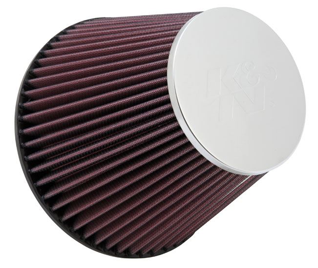 K&N Air Filter High-Flow Performance Washable Reusable Oiled Drop-In Cold Air