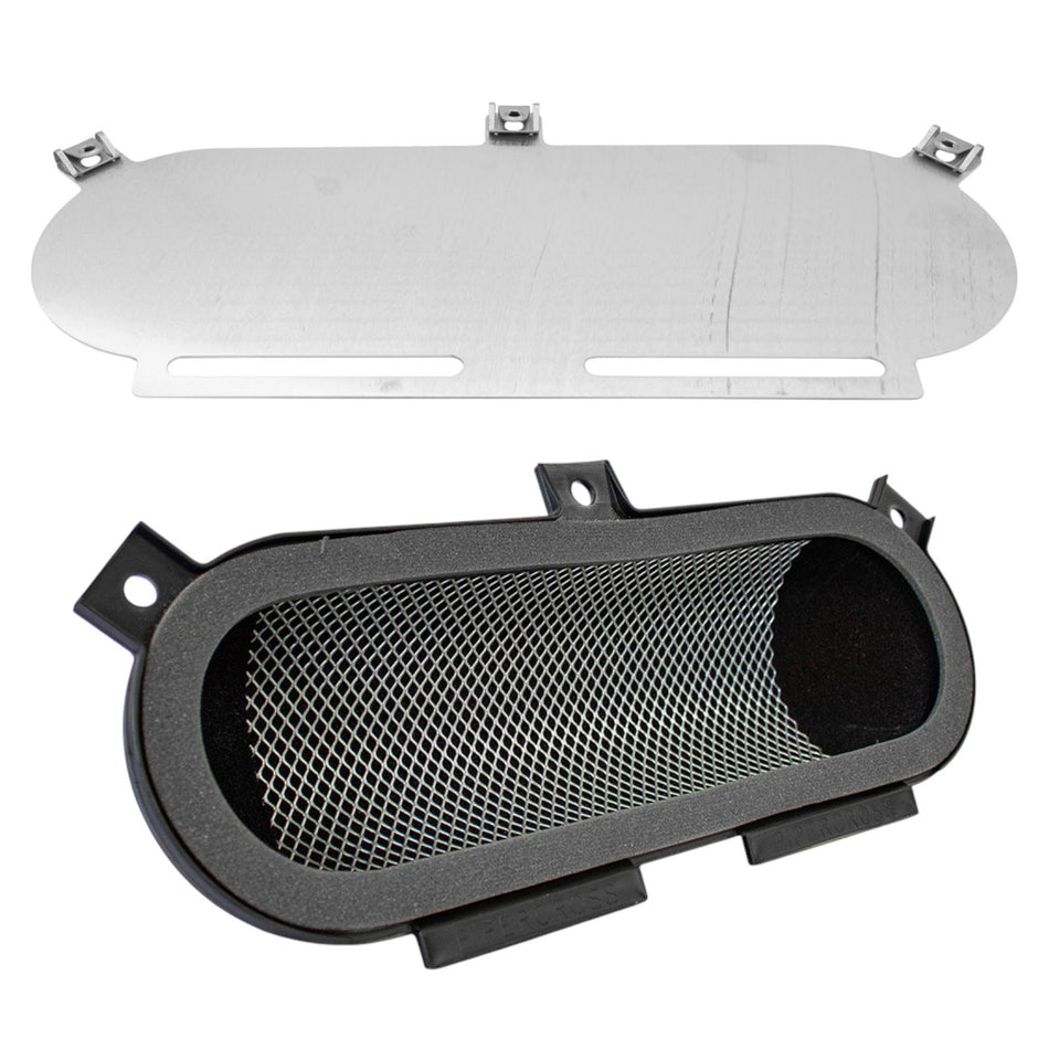 Pipercross PX600 Blank Baseplate Twin Carb and Air Filter D-Shaped C6006, C604D