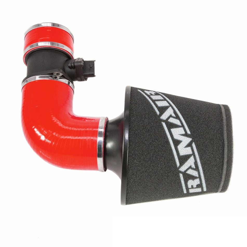 Ramair Performance Red Hoses Air Filter Induction Kit For Ford Focus MK2 ST225