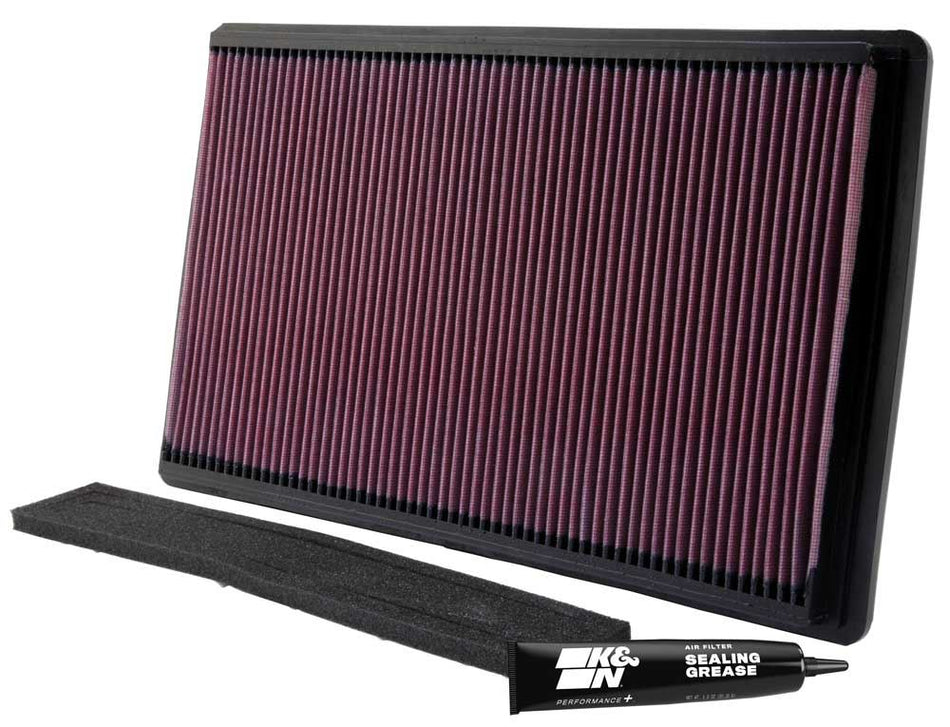 K&N High-Flow Air Filter Washable Chevrolet Corvette/Corvette Zr1 5.7 V8 90-96