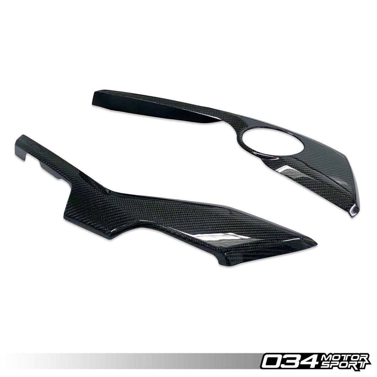 034Motorsport Carbon Fibre Engine Cover Overlay - Audi S4 S5 B9 3.0 TFSI V6 3