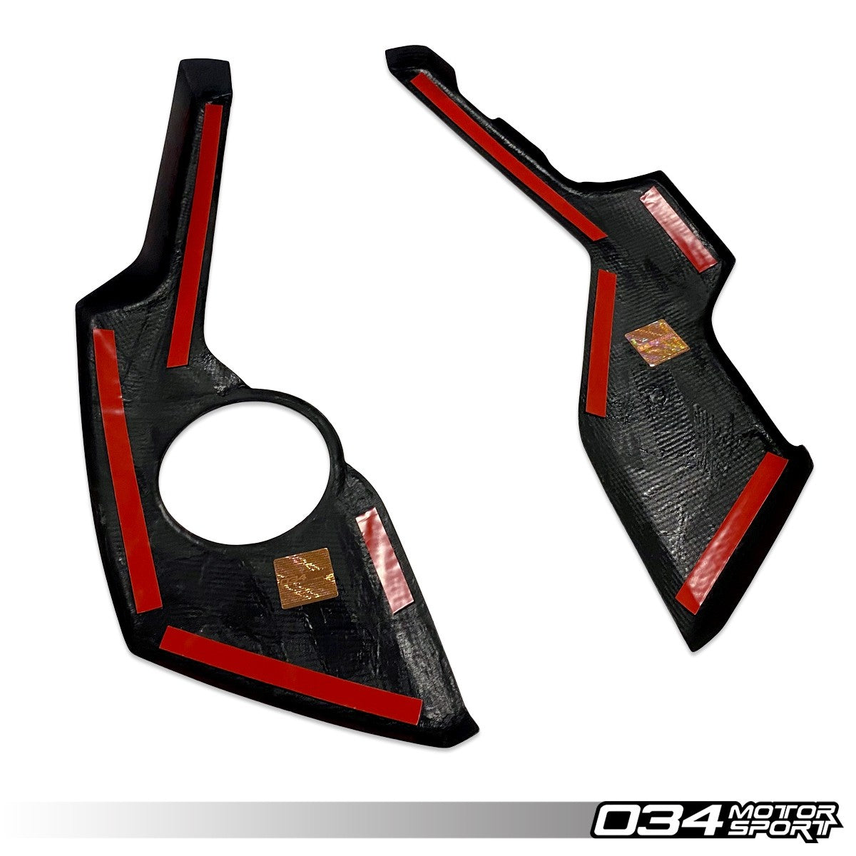 034Motorsport Carbon Fibre Engine Cover Overlay - Audi S4 S5 B9 3.0 TFSI V6 4