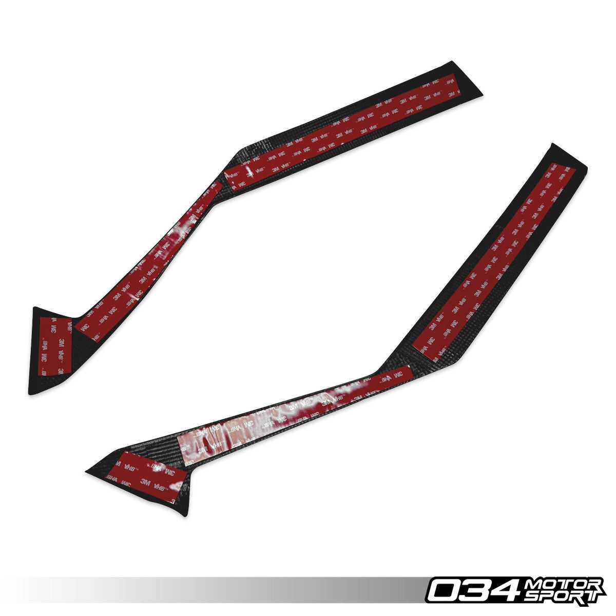 034Motorsport Carbon Fibre Engine Cover Trim Pair - Audi RS6 RS7 C8 4.0 TFSI V8 5