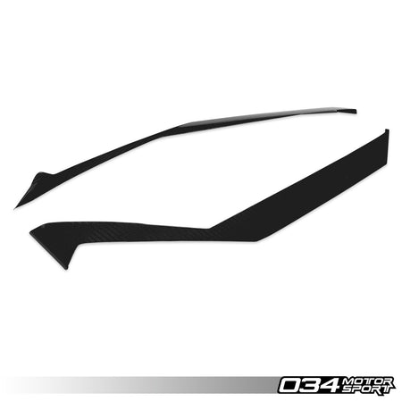 034Motorsport Carbon Fibre Engine Cover Trim Pair - Audi RS6 RS7 C8 4.0 TFSI V8 6