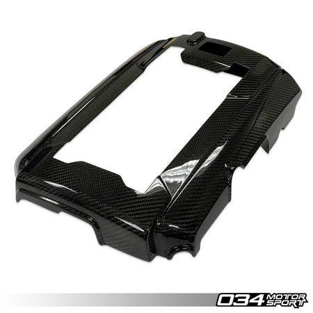 034Motorsport Carbon Fibre Engine Cover Overlay - VW Golf GTI & Golf R Mk7 Mk7.5 2
