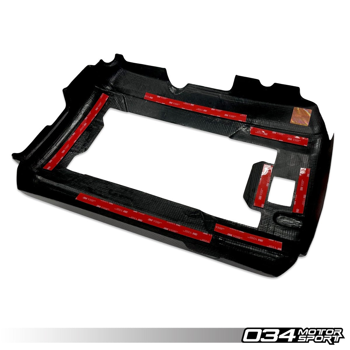 034Motorsport Carbon Fibre Engine Cover Overlay - VW Golf GTI & Golf R Mk7 Mk7.5 5
