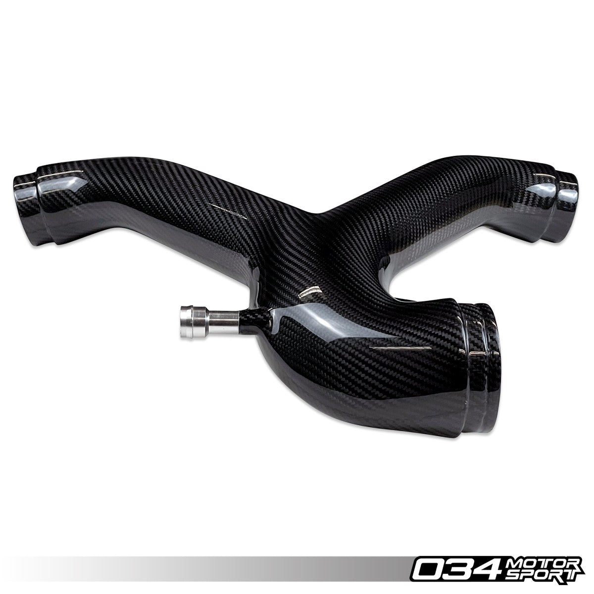 034Motorsport Carbon Fibre 2.7T Y-Pipe for Audi B5 S4 RS4, C5 A6 & allroad 5