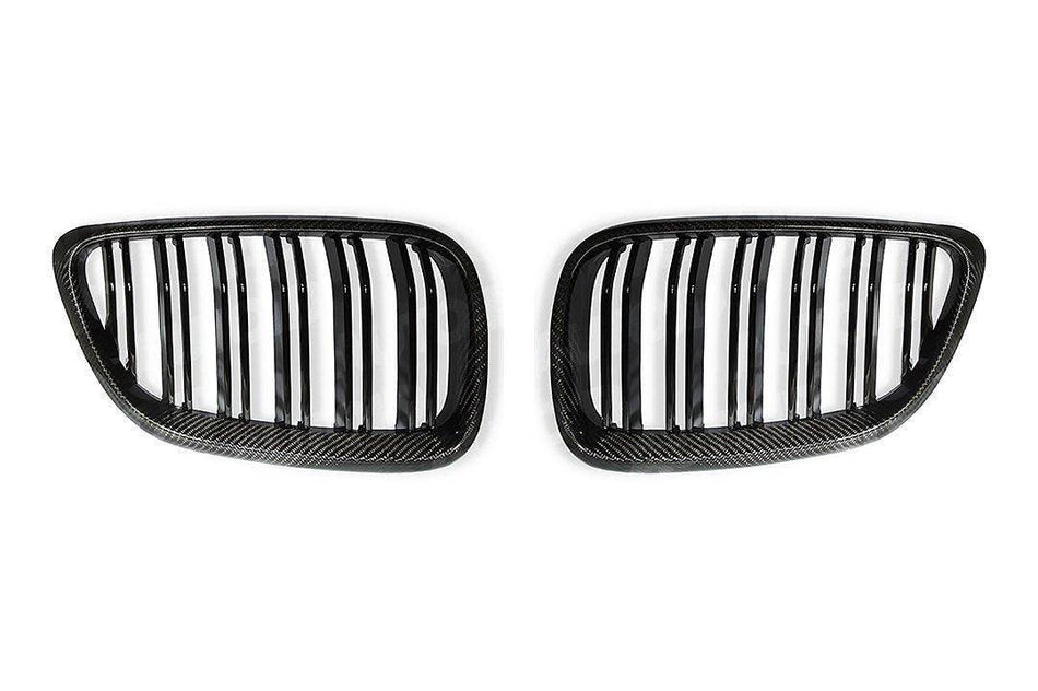 FORM Industries Carbon Fibre Double Slat Kidney Grilles for BMW 2 Series & M2 by FORM (2014-2020, F22 F87)
