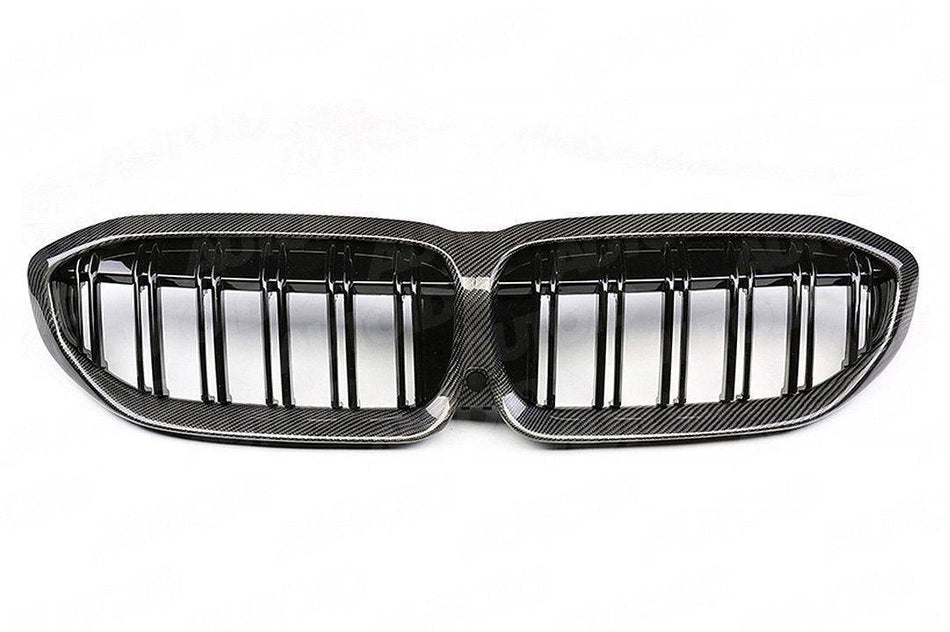 FORM Industries Carbon Fibre Double Slat Kidney Grilles for BMW 3 Series Pre-LCI by FORM (2019-2023, G20 G21)