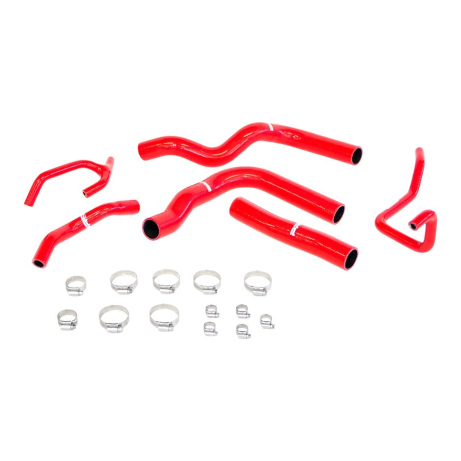 Airtec Race Red Coolant Pro Hoses Kit With Stainless clips For Hyundai i30N