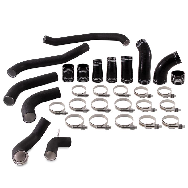 Mishimoto 3.5L EcoBoost Intercooler Pipe Kit Ford F-150 2017-2020 Wrinkle Black