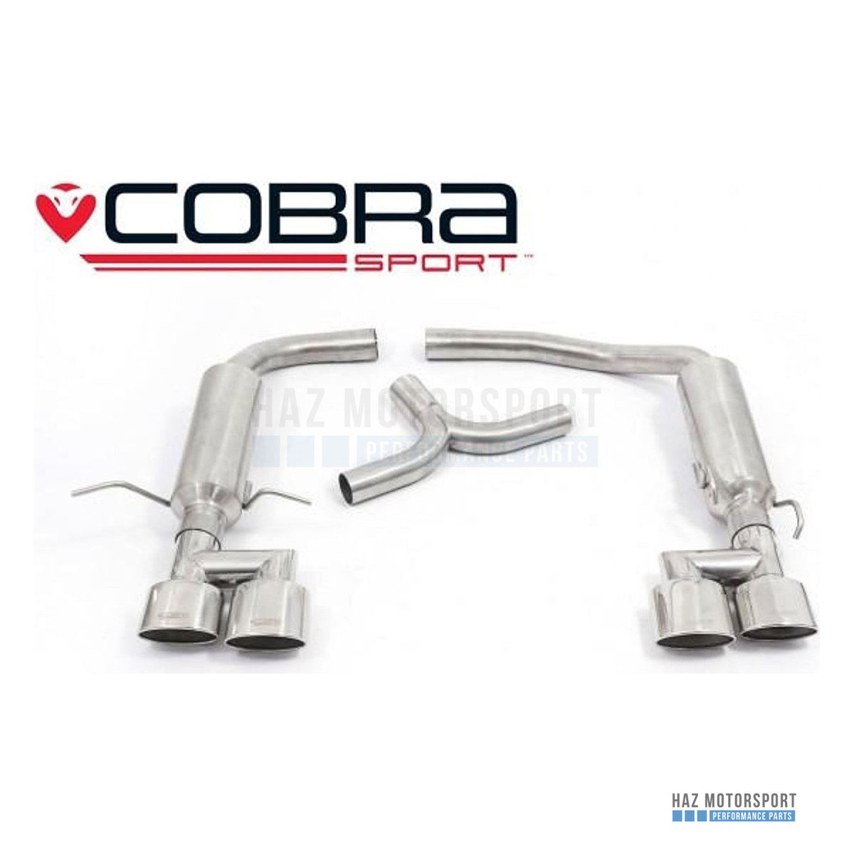Cobra Sport AMG Style Quad Exit Rear Exhaust – Mercedes C-Class W204 C180 1.6 Turbo Petrol (2007–2013)