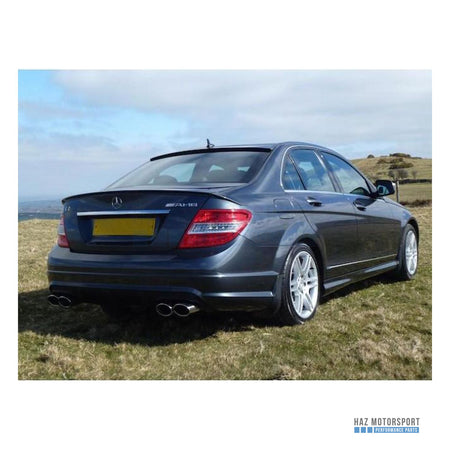 Cobra Sport AMG Style Quad Exit Rear Exhaust – Mercedes C-Class W204 C180 1.6 Turbo Petrol (2007–2013)