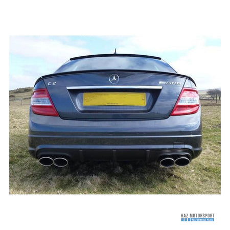 Cobra Sport AMG Style Quad Exit Rear Exhaust – Mercedes C-Class W204 C180 1.6 Turbo Petrol (2007–2013)