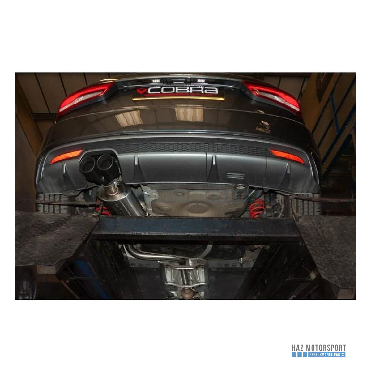 Cobra Sport Cat Back Exhaust – Audi A1 1.4 TFSI 150PS (2015–2017)