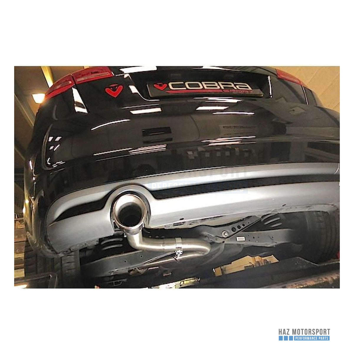 Cobra Sport Single Tip Cat Back Exhaust – Audi A3 8P 2.0 TDI 2WD 5 Door (2008–2012)