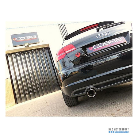 Cobra Sport Single Tip Cat Back Exhaust – Audi A3 8P 2.0 TDI 2WD 5 Door (2008–2012)