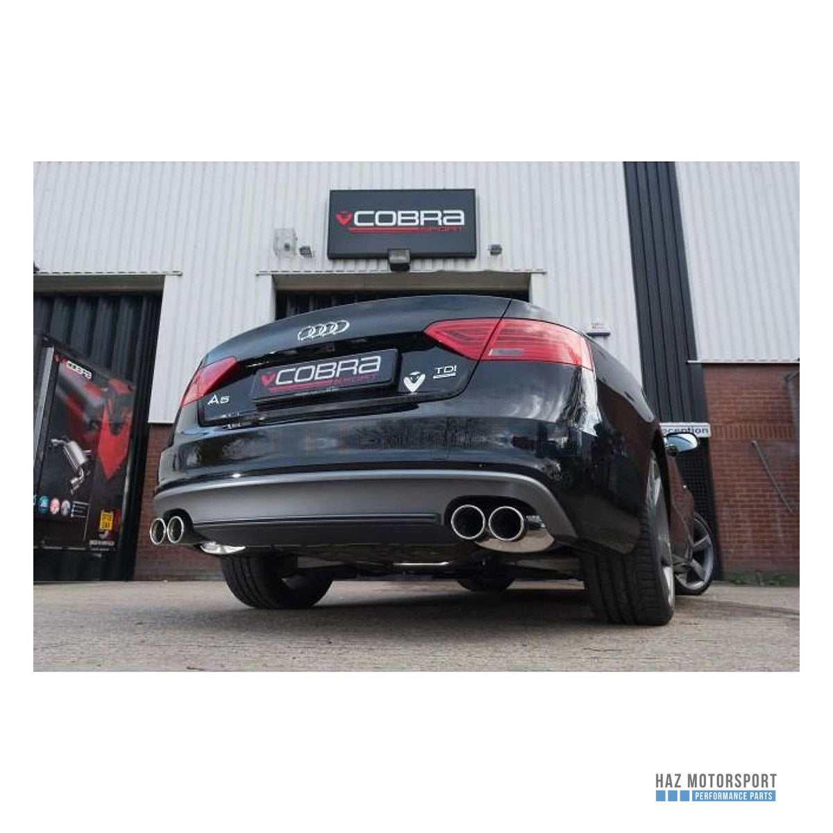 Cobra Sport Dual Exit S5 Style Conversion – Audi A5 B8 2.0 TDI Coupe S Line (2007–2016)