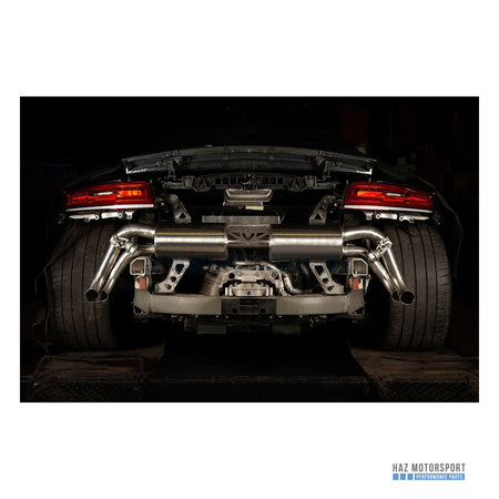 Cobra Sport Valved Cat Back Exhaust – Audi R8 5.2 V10 Gen 1 Facelift (2013–2015)