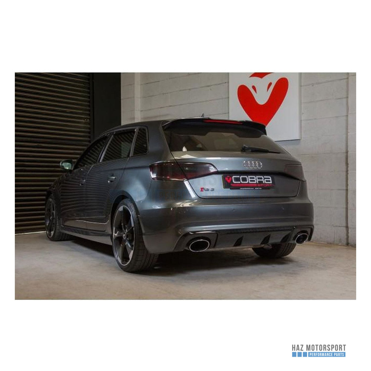 Cobra Sport Secondary De-Cat Bypass – Audi RS3 8V Sportback (2015–2017)