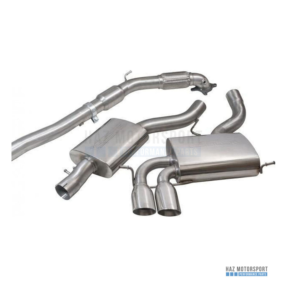 Cobra Sport Turbo Back Exhaust – Audi S3 8P Quattro 5 Door Sportback (2006–2012) - Cobra Sport