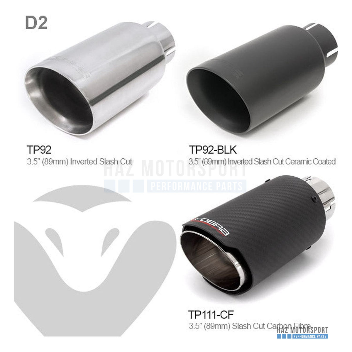 Cobra Sport Valved Turbo Back Exhaust – Audi S3 8V 3 Door (2013–2018)