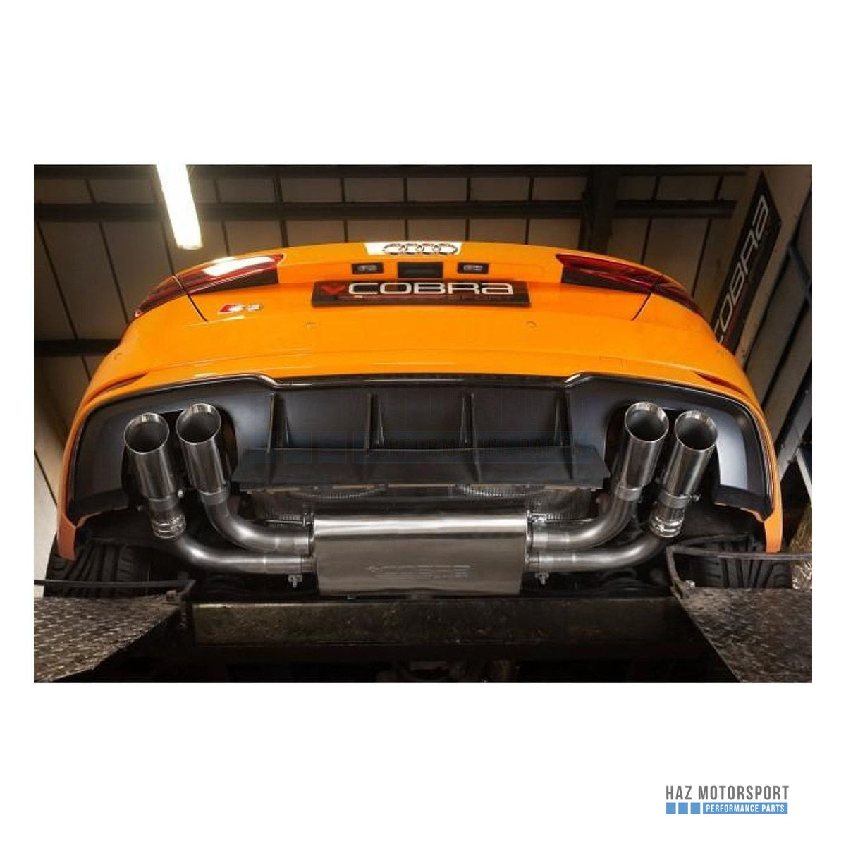 Cobra Sport Valved Turbo Back Exhaust – Audi S3 8V 3 Door (2013–2018)