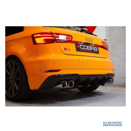 Cobra Sport Valved Turbo Back Exhaust – Audi S3 8V 3 Door (2013–2018)